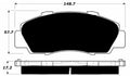 Porterfield Brake Pads for 1998 HONDA PRELUDE