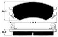 Porterfield Brake Pads for 2000 SATURN S SERIES - COUPE SC, SEDAN SL, W