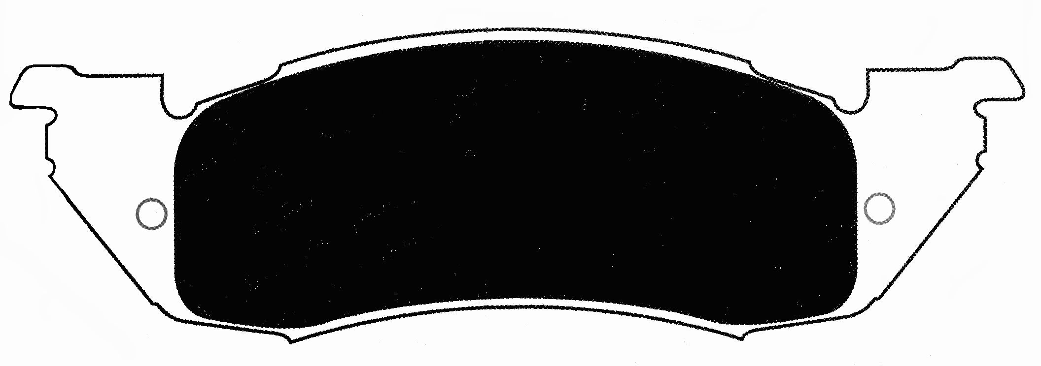 Porterfield Brake Pads for 1994 DODGE DAKOTA 2WD 9" Rear Shoe