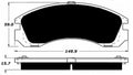 Porterfield Brake Pads for 1992 DODGE STEALTH 2WD