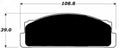 Porterfield Brake Pads for 1981 FIAT BERTONE