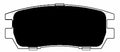Porterfield Brake Pads for 1996 MITSUBISHI Montero V6