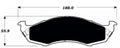 Porterfield Brake Pads for 1995 NISSAN QUEST