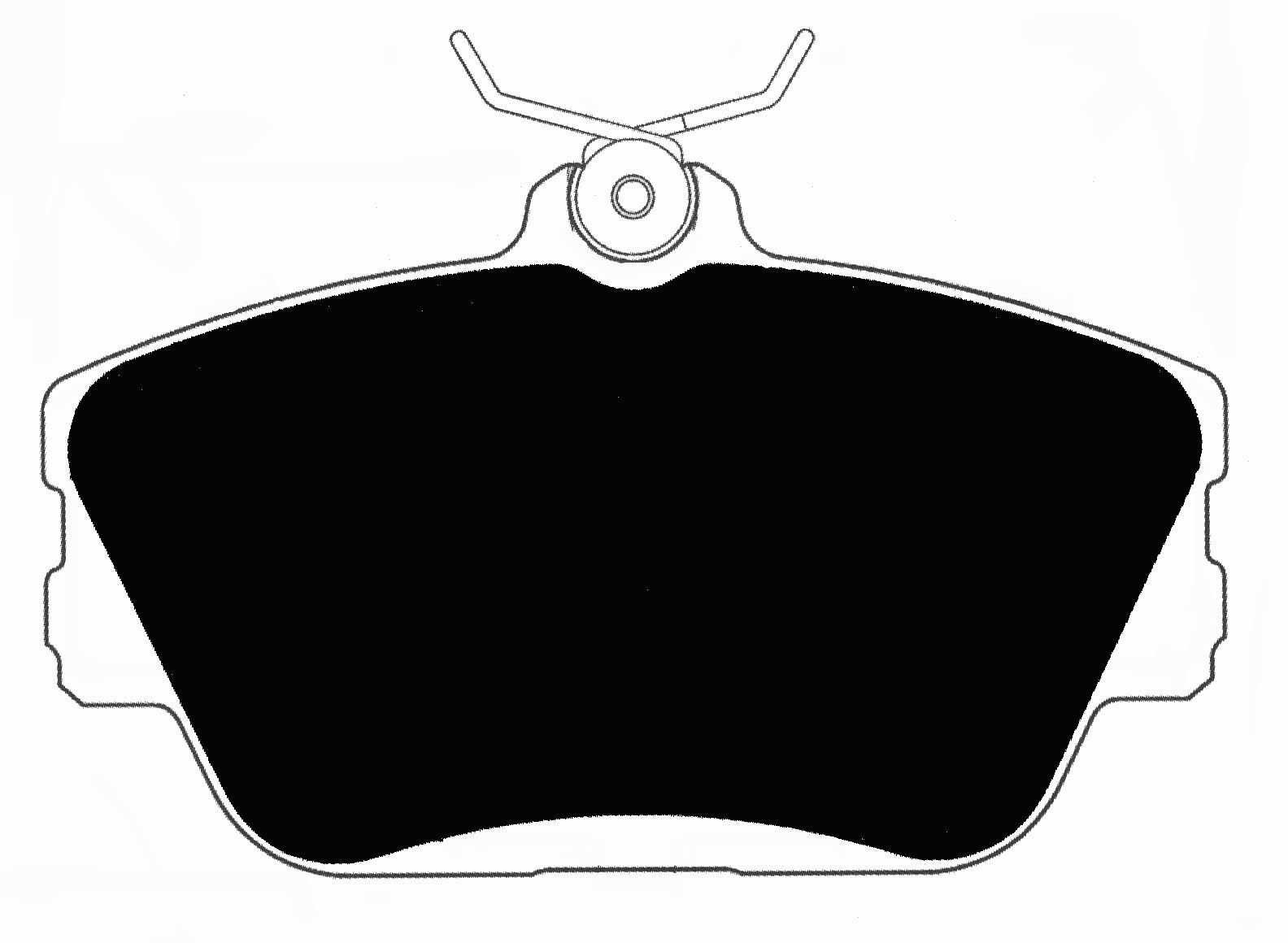 Porterfield Brake Pads for 2007 FORD TAURUS R/Drum