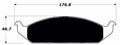 Porterfield Brake Pads for 1999 CHRYSLER SEBRING Convertible w/Rear Discs