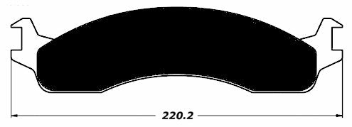 Porterfield Brake Pads for 1997 FORD F350 1 Ton 2WD DRW  3 1/2 Rear Shoe