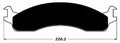 Porterfield Brake Pads for 1995 FORD F350 1 Ton 2WD DRW  3 1/2 Rear Shoe