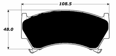 Porterfield Brake Pads for 1999 NISSAN 200SX