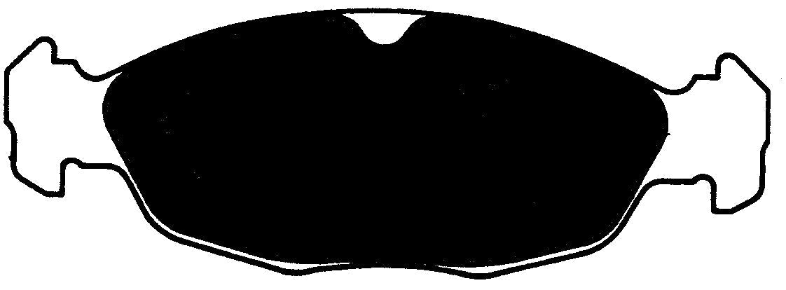 Porterfield Brake Pads for 1998 JAGUAR XJ 6