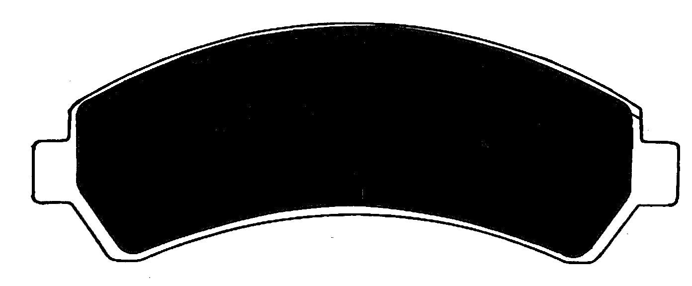 Porterfield Brake Pads for 2003 GMC SONOMA 4WD