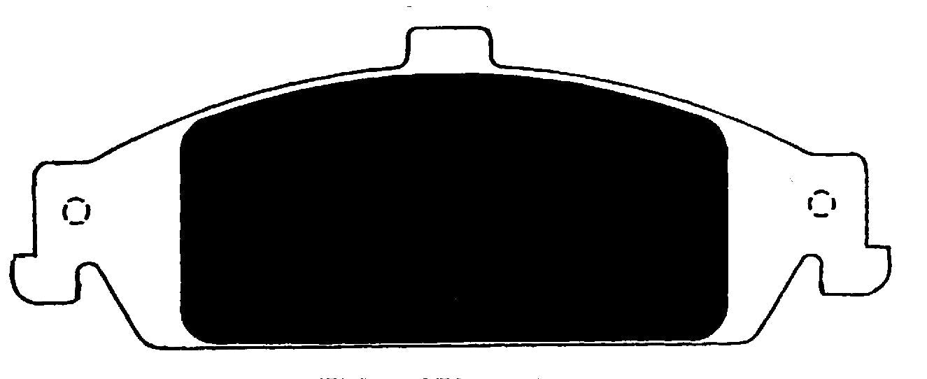 Porterfield Brake Pads for 2004 PONTIAC GRAND AM w/Rear Discs