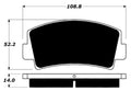 Porterfield Brake Pads for 1983 MAZDA RX 7 R/Disc