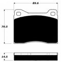 Porterfield Brake Pads for 1981 FERRARI 512 BB