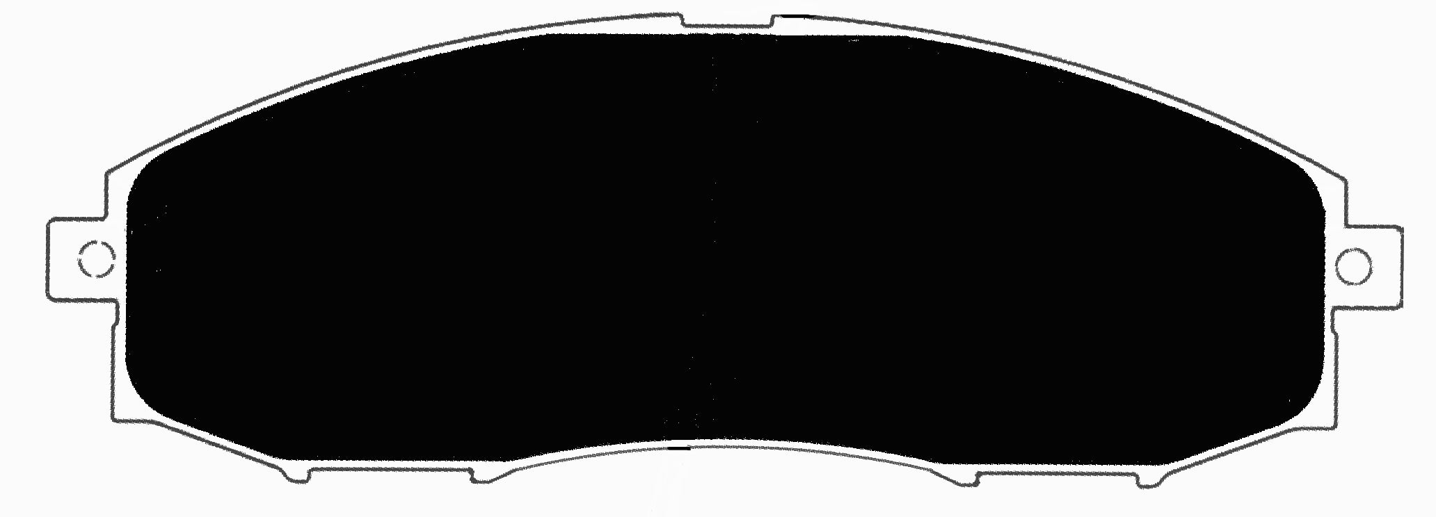 Porterfield Brake Pads for 2003 NISSAN XTERRA
