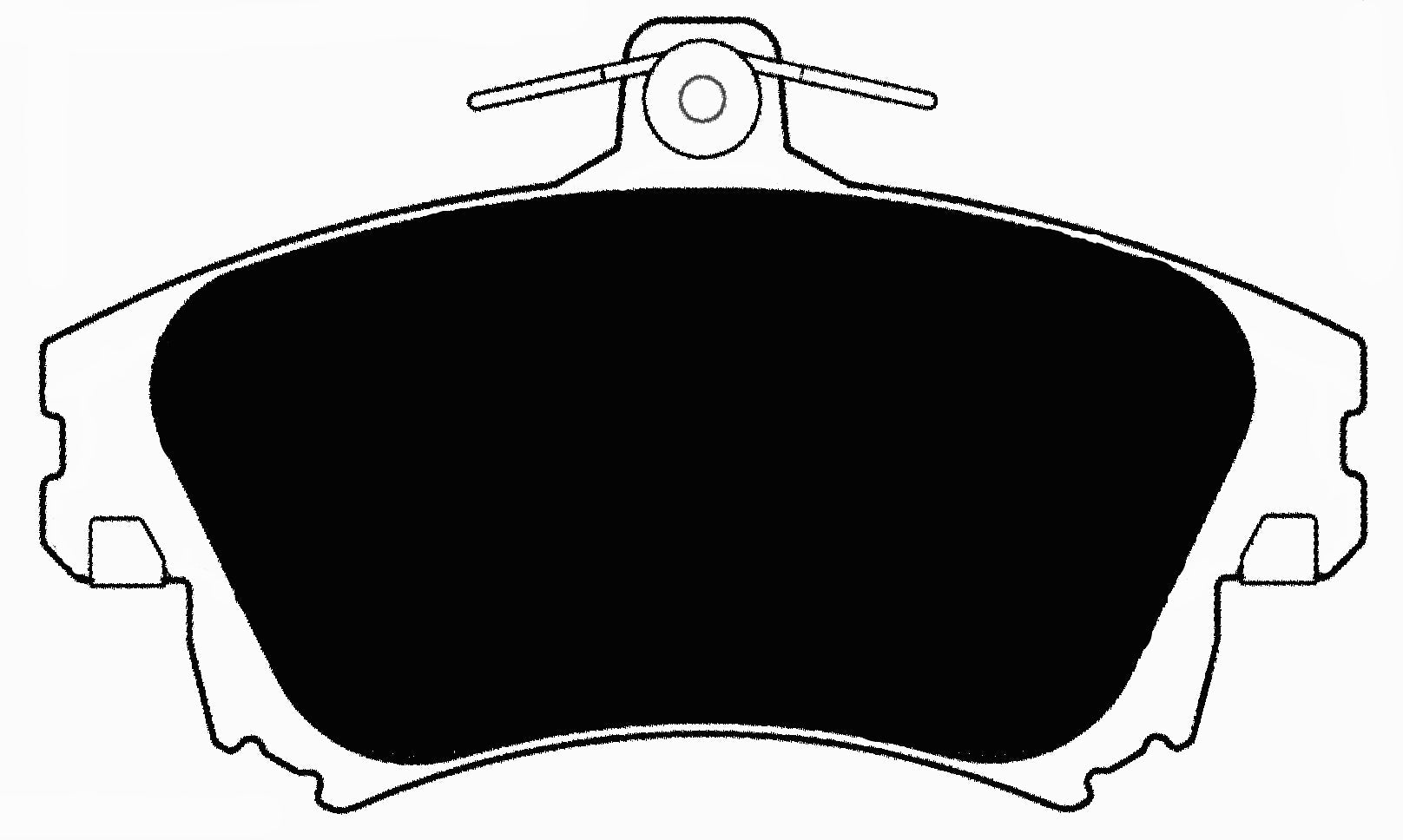 Porterfield Brake Pads for 2001 VOLVO S40