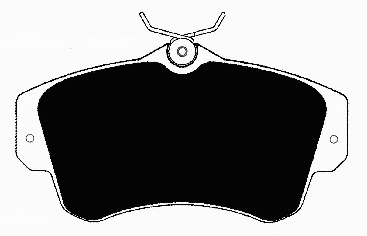 Porterfield Brake Pads for 2004 CHRYSLER PT CRUISER Rear Drum Brakes