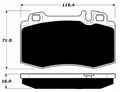 Porterfield Brake Pads for 2006 MERCEDES-BENZ S350