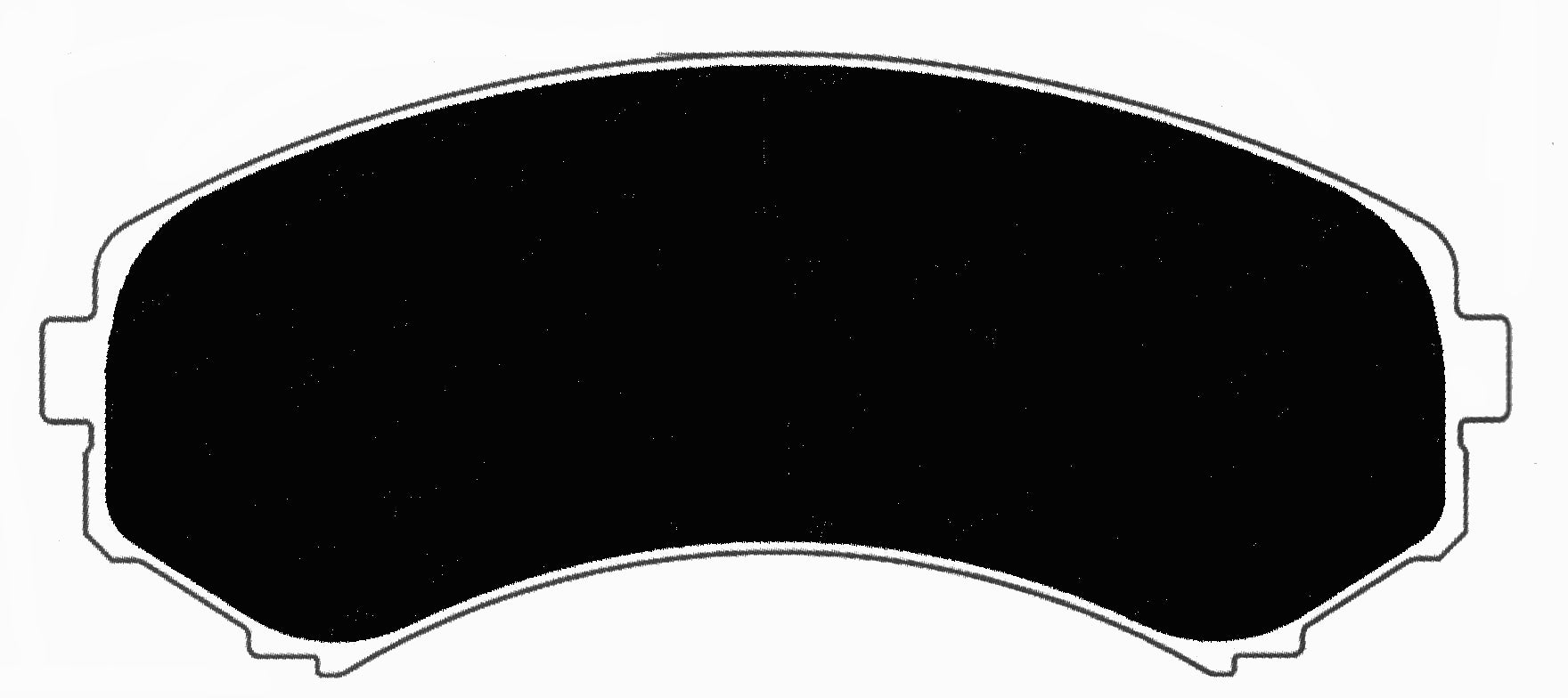 Porterfield Brake Pads for 2009 MITSUBISHI Endeavor