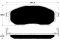 Porterfield Brake Pads for 2002 INFINITI Q45