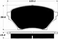 Porterfield Brake Pads for 2005 MAZDA MX-5 MIATA