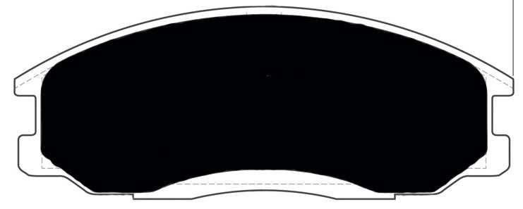 Porterfield Brake Pads for 2005 HYUNDAI SANTA FE 275mm Front Disc