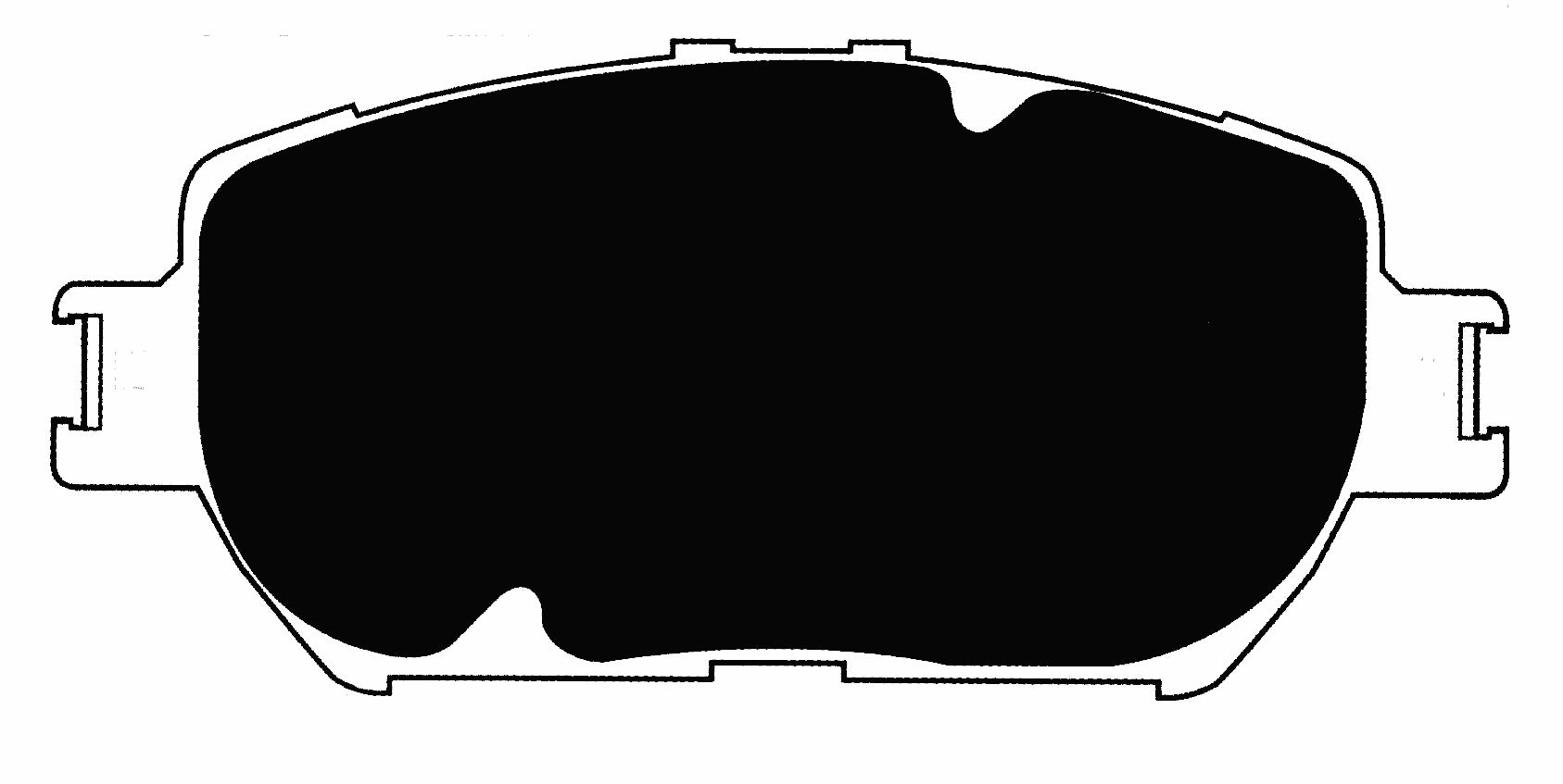 Porterfield Brake Pads for 2004 TOYOTA CAMRY Made in USA
