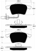Porterfield Brake Pads for 2007 AUDI A4 Quattro - Turbo Wagon 2.0