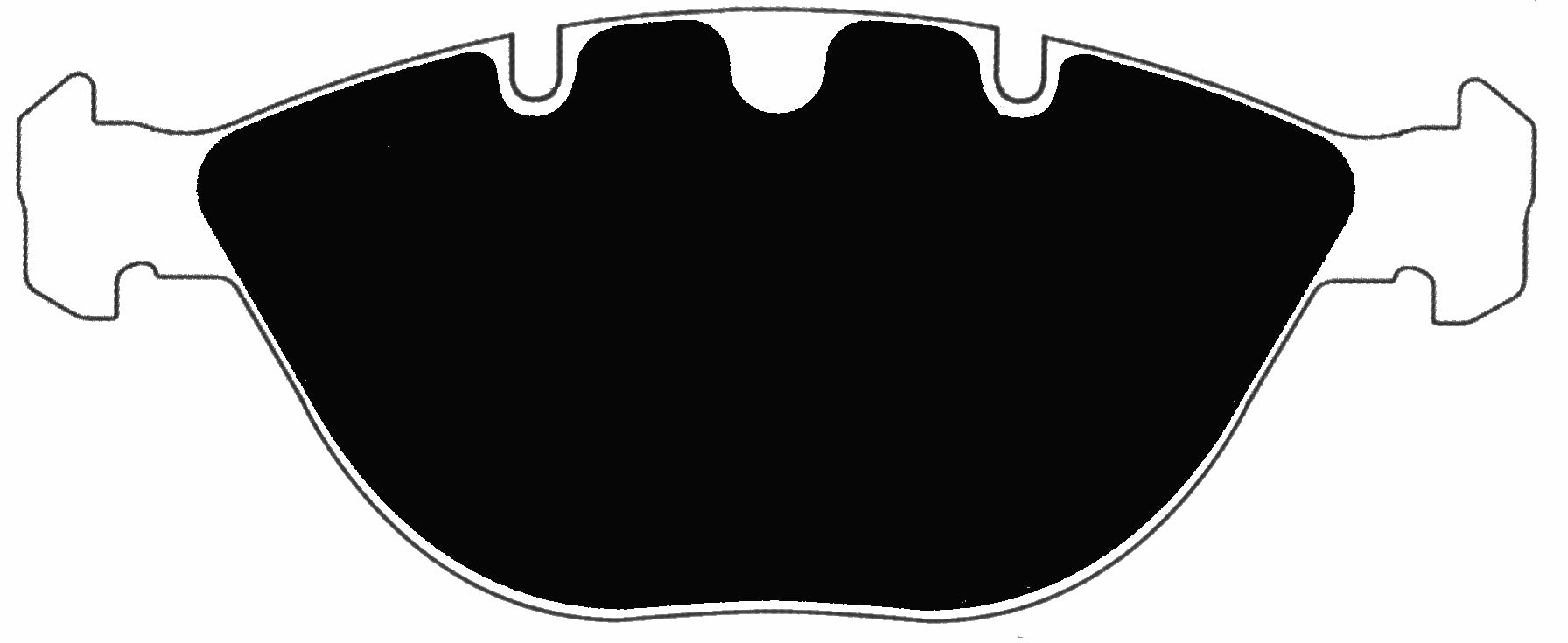 Porterfield Brake Pads for 2003 BMW X5 4.6is