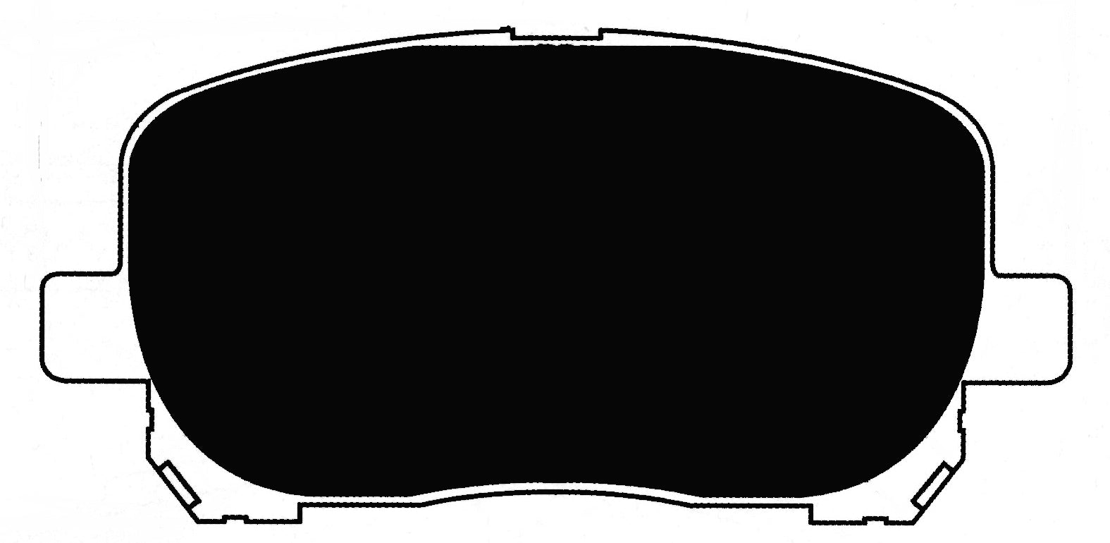 Porterfield Brake Pads for 2005 TOYOTA COROLLA Sedan(Rear Drum)
