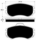 Porterfield Brake Pads for 2006 HYUNDAI TUCSON