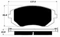 Porterfield Brake Pads for 2002 SUBARU LEGACY SEDAN LTD