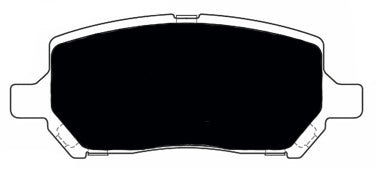 Porterfield Brake Pads for 2010 PONTIAC G5 5 Lug