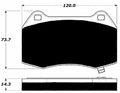 Porterfield Brake Pads for 2003 NISSAN SENTRA 2.5L SE-R Spec V