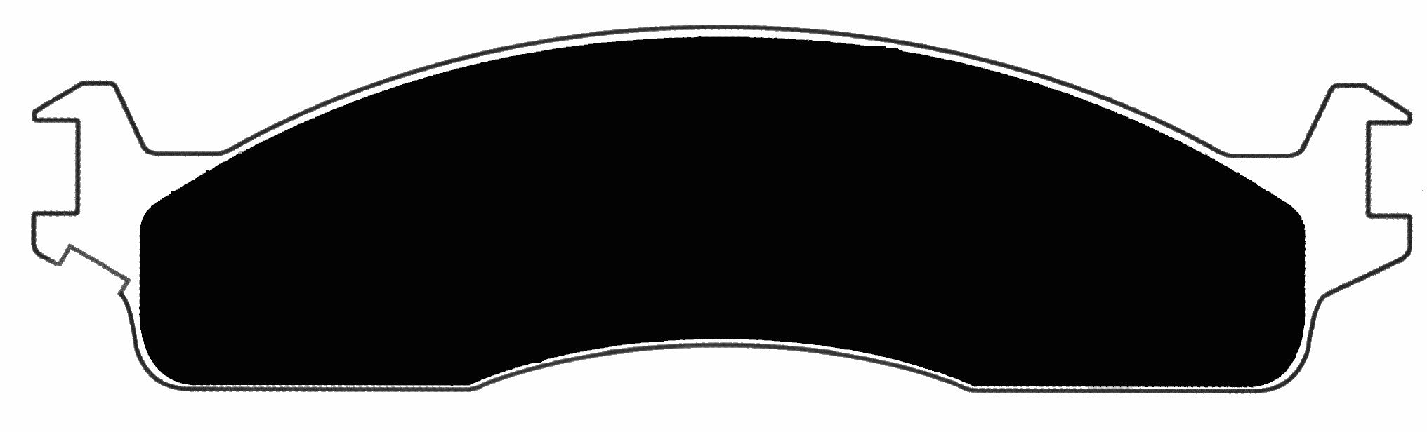 Porterfield Brake Pads for 2003 DODGE RAM 2500 2WD