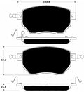 Porterfield Brake Pads for 2010 NISSAN MURANO