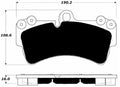 Porterfield Brake Pads for 2007 VOLKSWAGEN TOUAREG 330mm F/Discs
