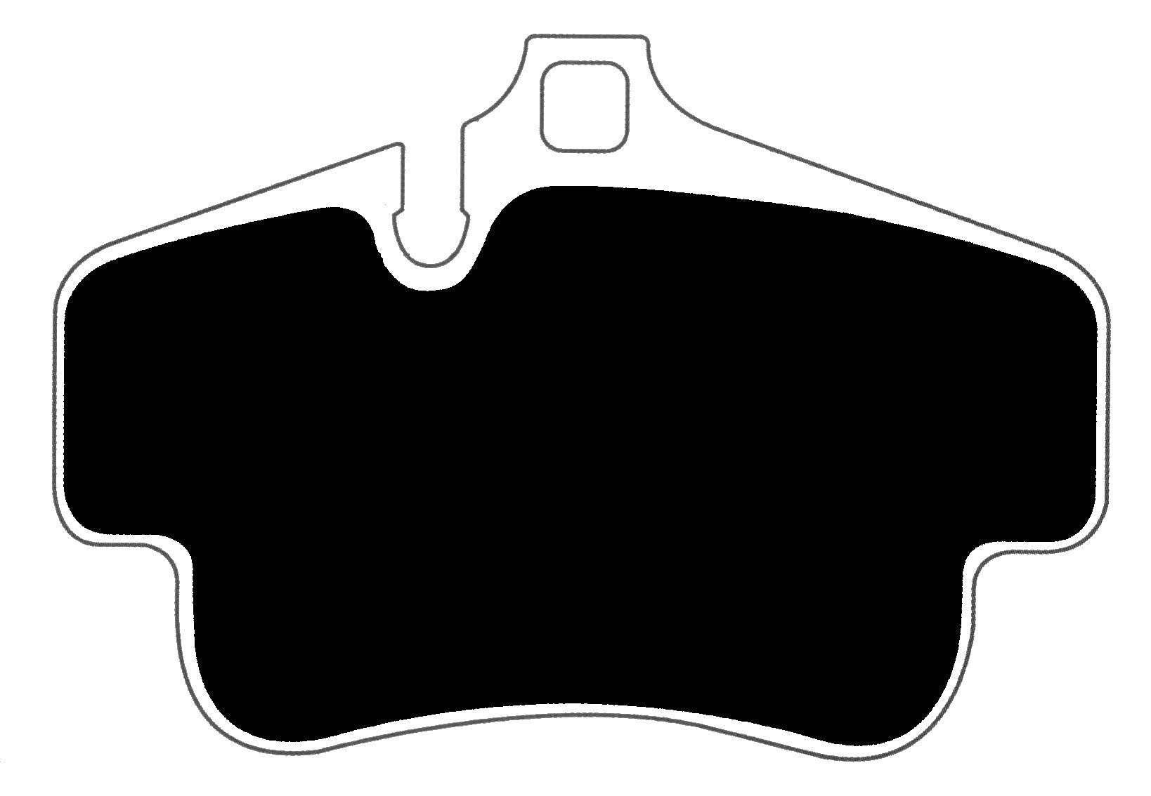 Porterfield Brake Pads for 2006 PORSCHE CAYMAN w/Ceramic Discs