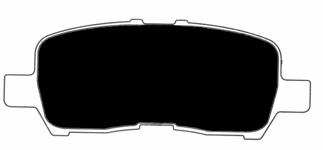 Porterfield Brake Pads for 2008 PONTIAC GRAND PRIX GT