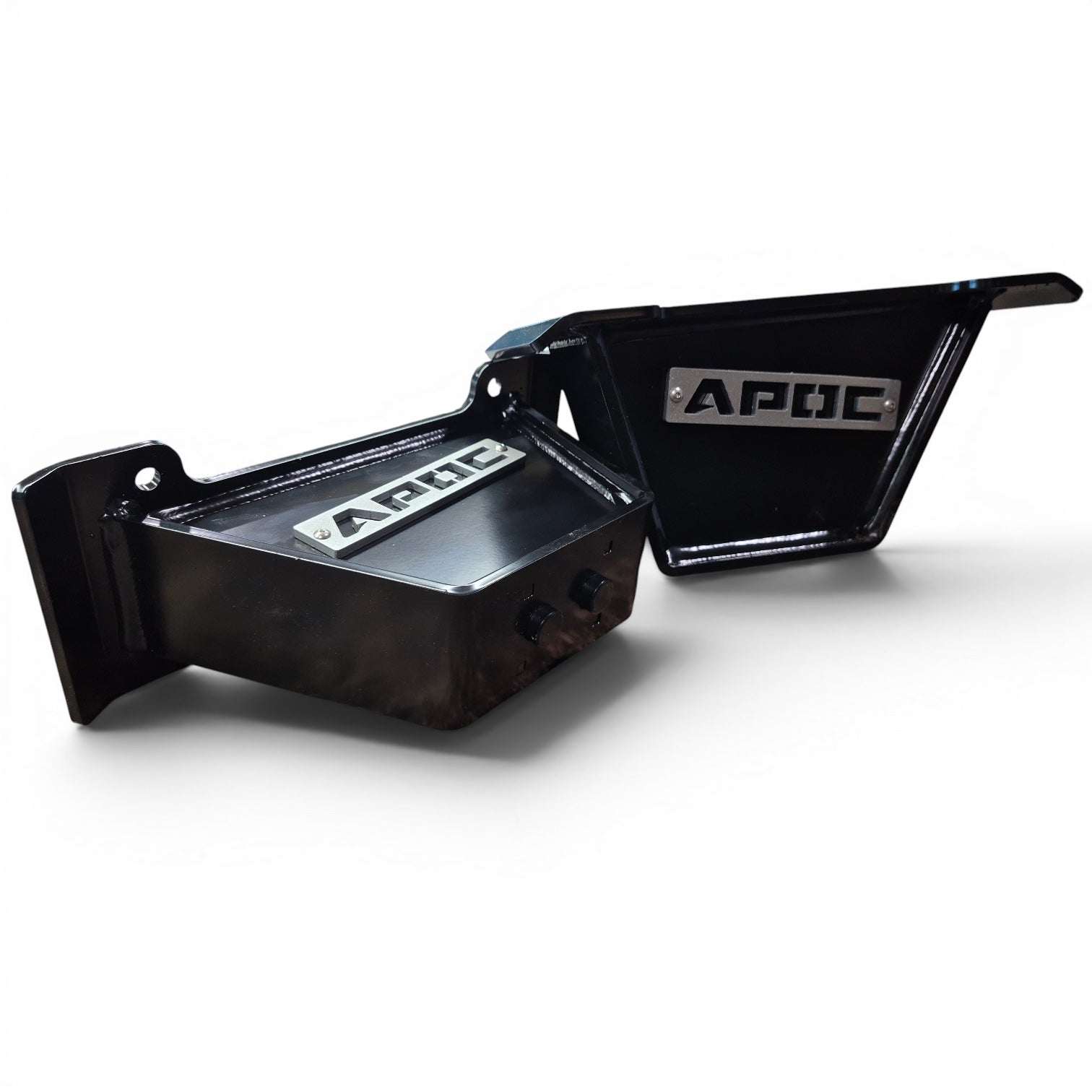 Toyota Tacoma rear lift blocks with compound taper, USA-made steel, in 4 to 8-inch sizes, designed for anti-wrap suspension support.