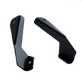 Toyota Hilux hood ditch light mounts by Apoc Industries, designed for 1988-1994 models, showing sturdy metal construction for off-road lighting.