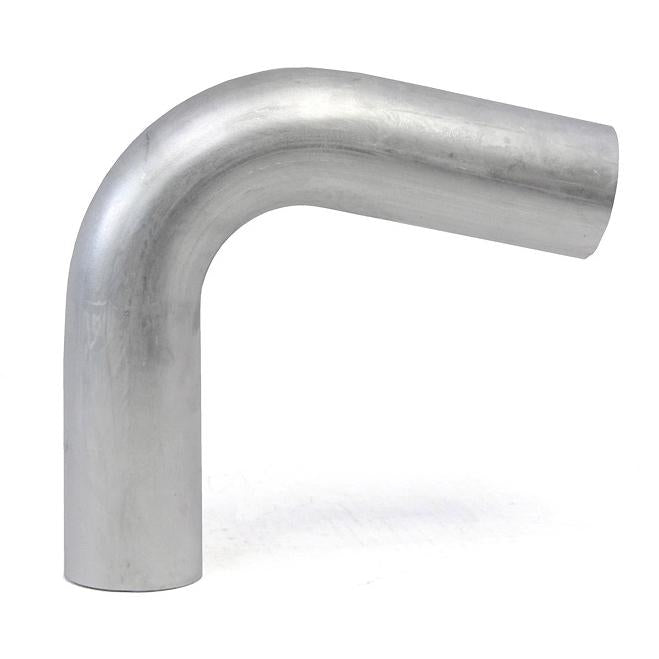 HPS Performance Products HPS 4" OD 100 Degree Bend 6061 Aluminum Elbow Pipe Tubing 16 Gauge w/ 5 1/2" CLR