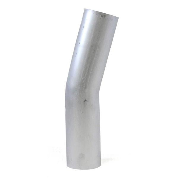 HPS Performance Products HPS 4" OD 15 Degree Bend 6061 Aluminum Elbow Pipe Tubing 16 Gauge w/ 5 1/2" CLR