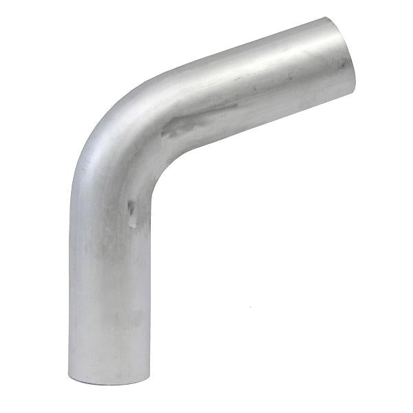 HPS Performance Products HPS 4" OD 70 Degree Bend 6061 Aluminum Elbow Pipe Tubing 16 Gauge w/ 5 1/2" CLR