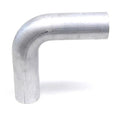 HPS Performance Products HPS 3-1/2" OD 90 Degree Bend 6061 Aluminum Elbow Pipe Tubing 16 Gauge, Mandrel Bent, Mill Finish