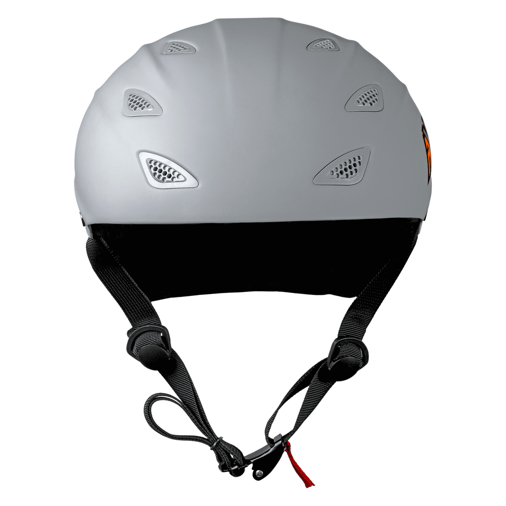 Racy black matte AXEL OFF ROAD GRIT D.O.T. helmet with ventilation and adjustable strap, designed for off-road riding.