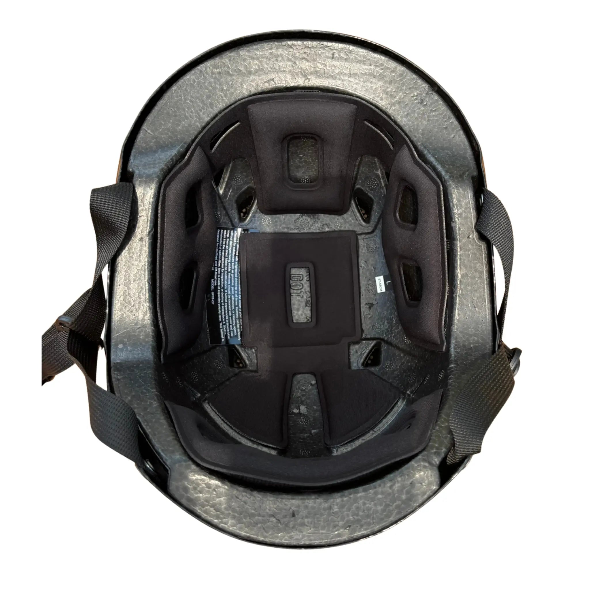 Racy black matte AXEL OFF ROAD GRIT D.O.T. helmet with sleek design and ventilation for off-road riding safety.