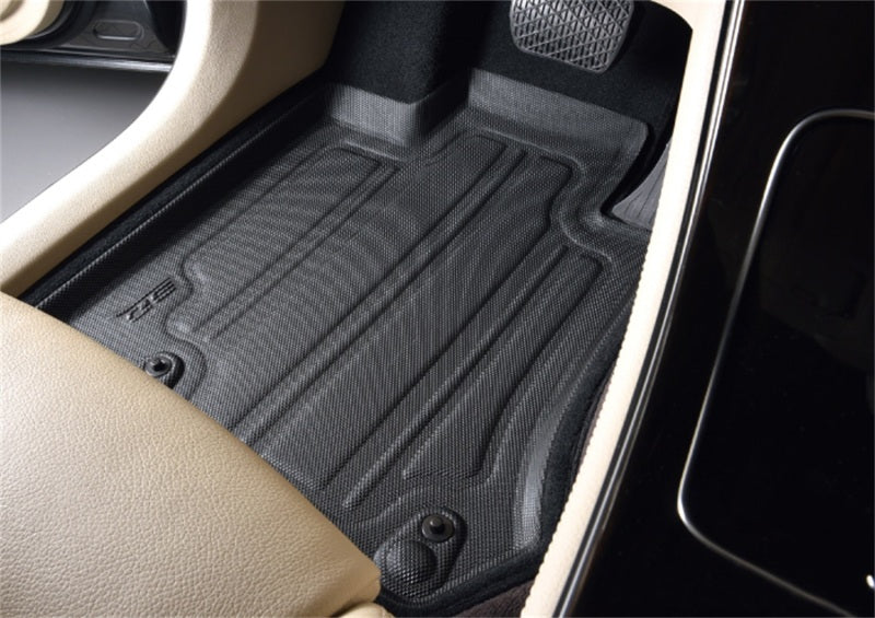 3D MAXpider 18-21 Audi Q5/SQ5 Elegant Hybrid 1st 2nd Row Floormat - Black SLAD04704709
