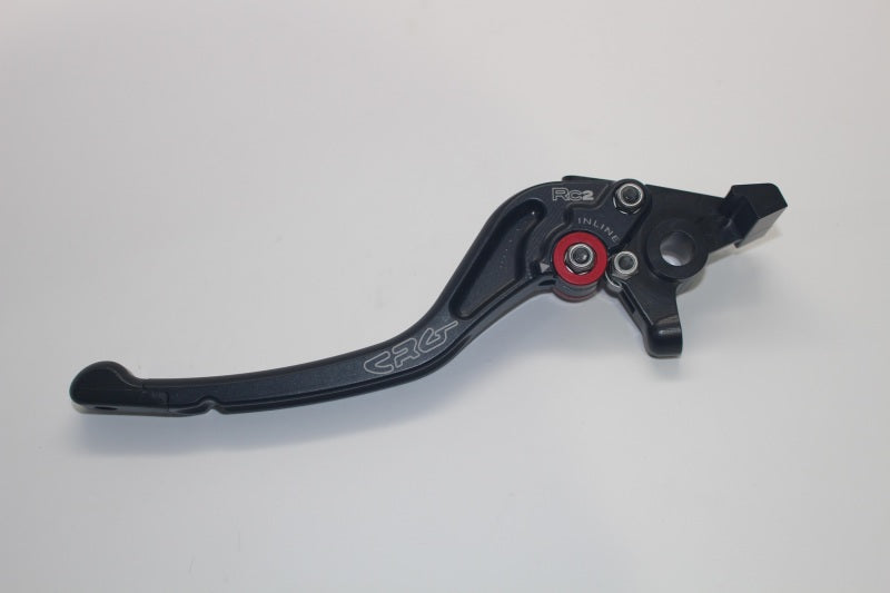 CRG Constructors CRG 05-06 Kawasaki ZX6R/ RR/ 04-20 Suzuki GSXR600-1000R/ 06-17 Triumph Brake Lever -Std Black 2RN-511-T-B