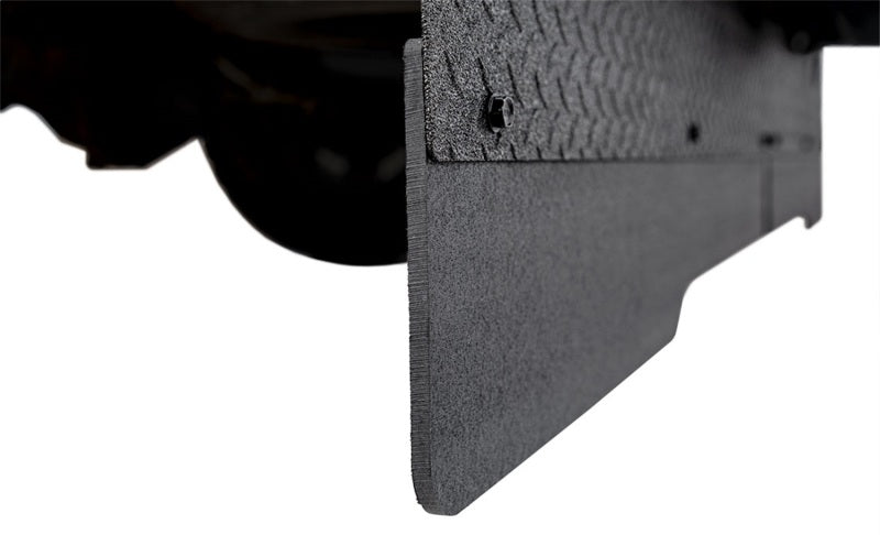 Access Rockstar 2019+ GMC 1500 AT4 (w/ Adjustable Rubber) Black Urethane Finish Full Width Tow Flap H4020069