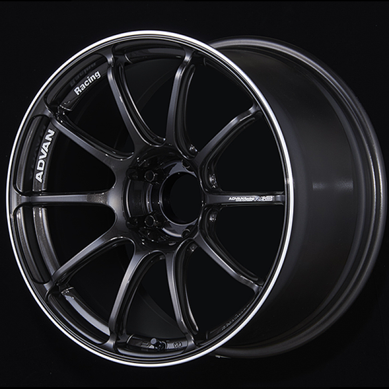 Advan RSIII 18x8.5 / +47 Offset / 5x100 / 63mm Bore / Black Gunmetallic and Ring YA38H47DBGR